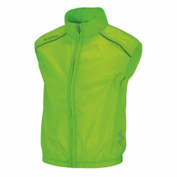 ROAD Jacke ärmellos AD grün_fluo