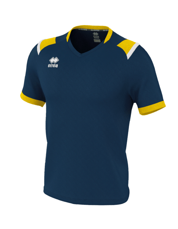 Lucas Shirt blau:gelb-weiß