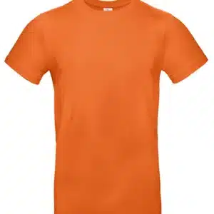 B&C E190 Shirt Baumwolle urban orange