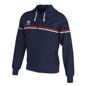 Errea DRAGOS Hoodie navy/rot/weiß