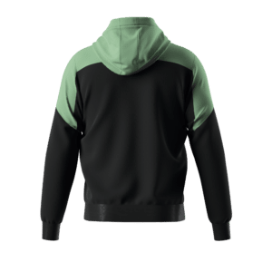 Errea BEN Hoodie Zip schwarz/after eight