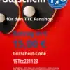 15 € Gutschein TTC