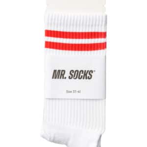 Sportsocken weiß/rot